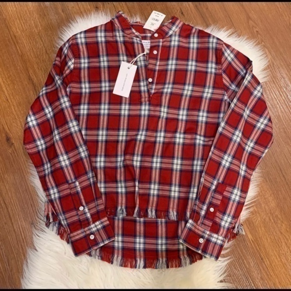- Red flannel shirt